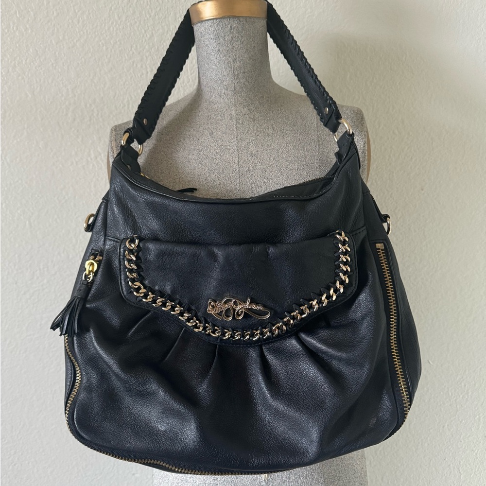 Betsy Johnson Leather Shoulder Bag